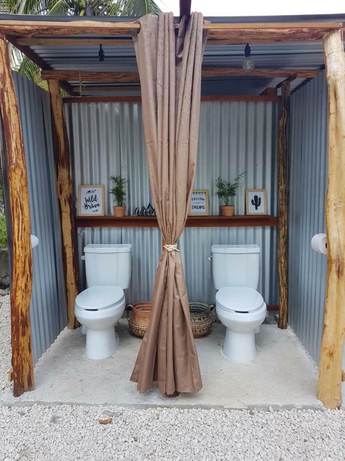 El Buho Bacalar Eco-Cabanas Hostal Exteriör bild