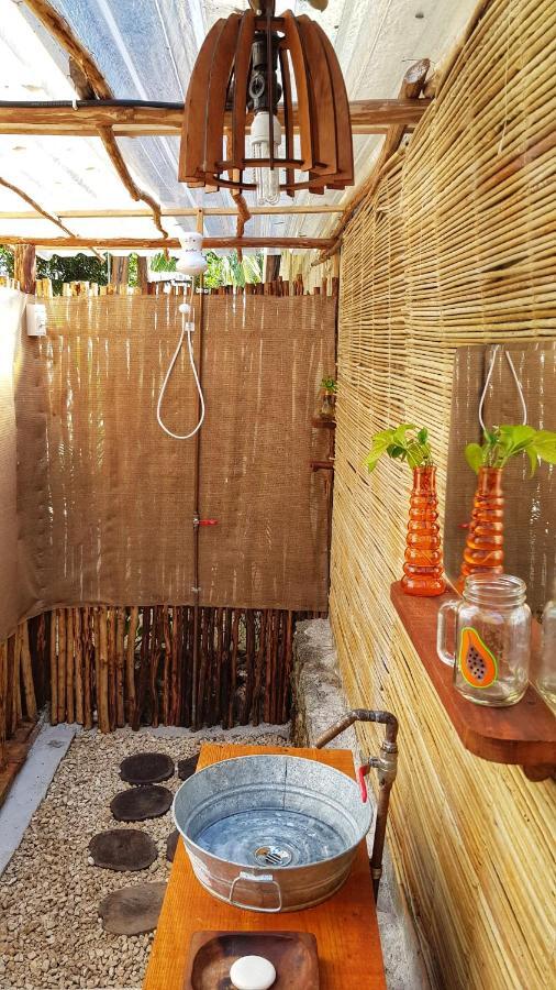 El Buho Bacalar Eco-Cabanas Hostal Exteriör bild