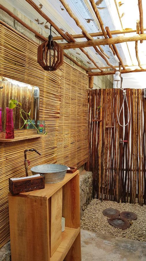 El Buho Bacalar Eco-Cabanas Hostal Exteriör bild